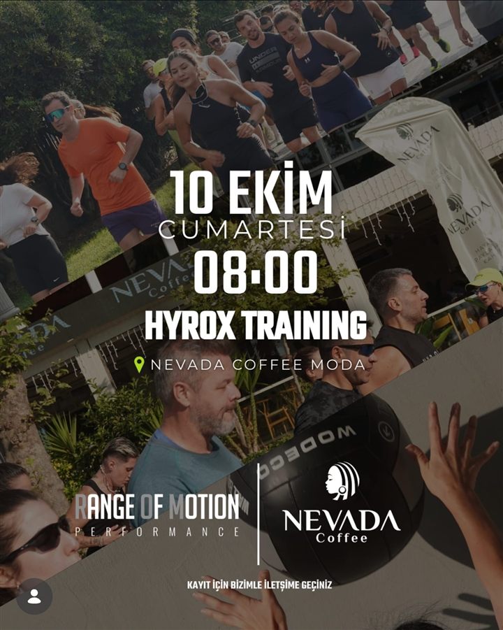 10 Ekim Hyrox Training etkinlik afişi